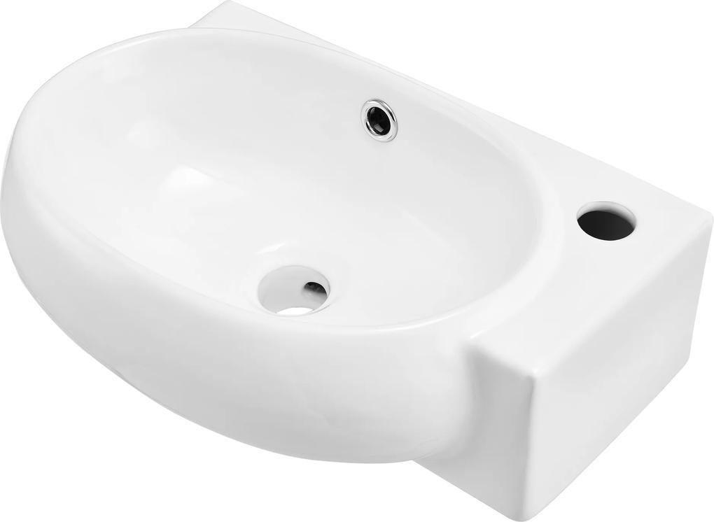 [neu.haus]® Umývadlo - biele - 42x28x13cm