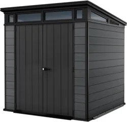 Záhradný domček Keter Cortina 7x7 grafitový, s podlahou