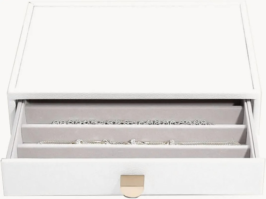 Šperkovnica Classic Pebble White