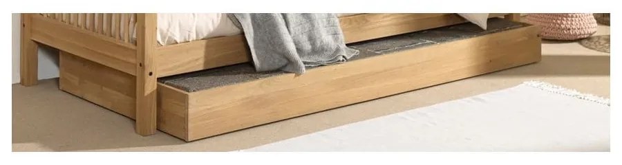 Zásuvka pod detskú posteľ 90x200 cm v prírodnej farbe Forrest – Vipack