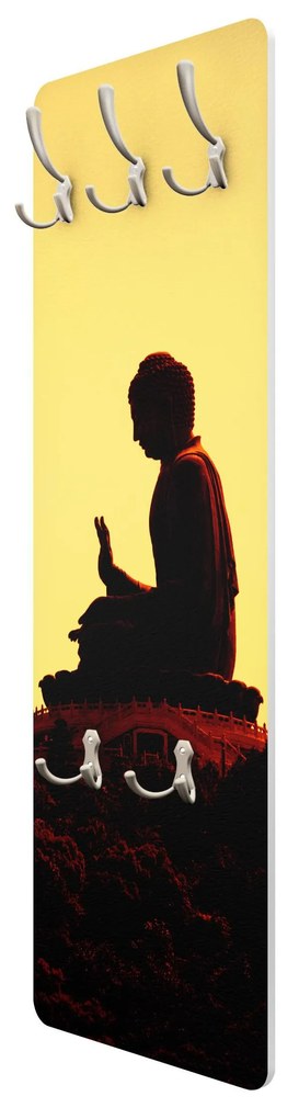 Vešiak na stenu Resting Buddha