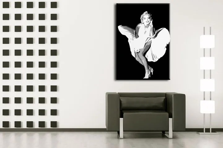 Ručne maľovaný POP Art obraz Marilyn Monroe | rôzne rozmery