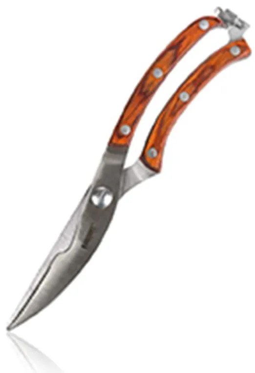 Nožničky na hydinu 24 cm hnedé 28642125