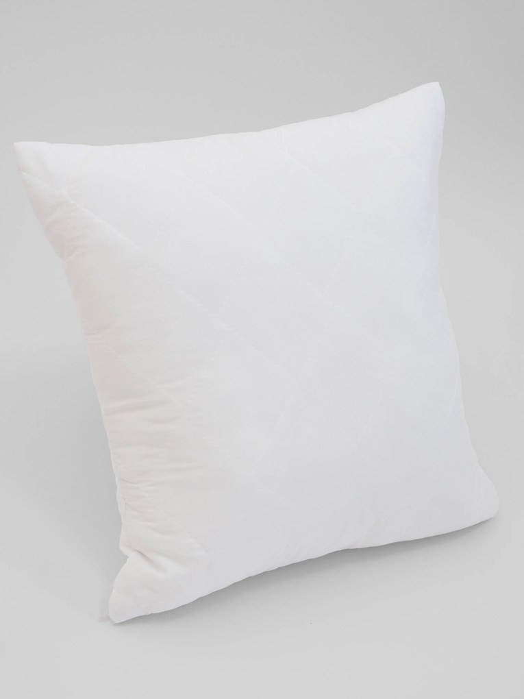 Prešívaný vankúšik z dutého vlákna Classic - 40 × 40 cm so zipsom