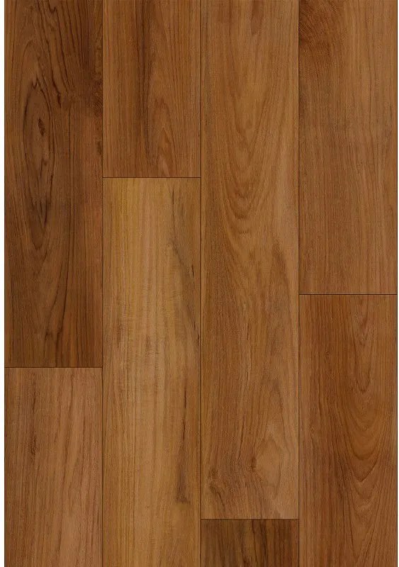 Mexen Lubbock vinylové panely 1240 x 182 mm SPC 6,5 mm, podložka IXPE 1,5 mm, 4 V-Fuga, Teak - F1092-1240-182-505-4V1-02