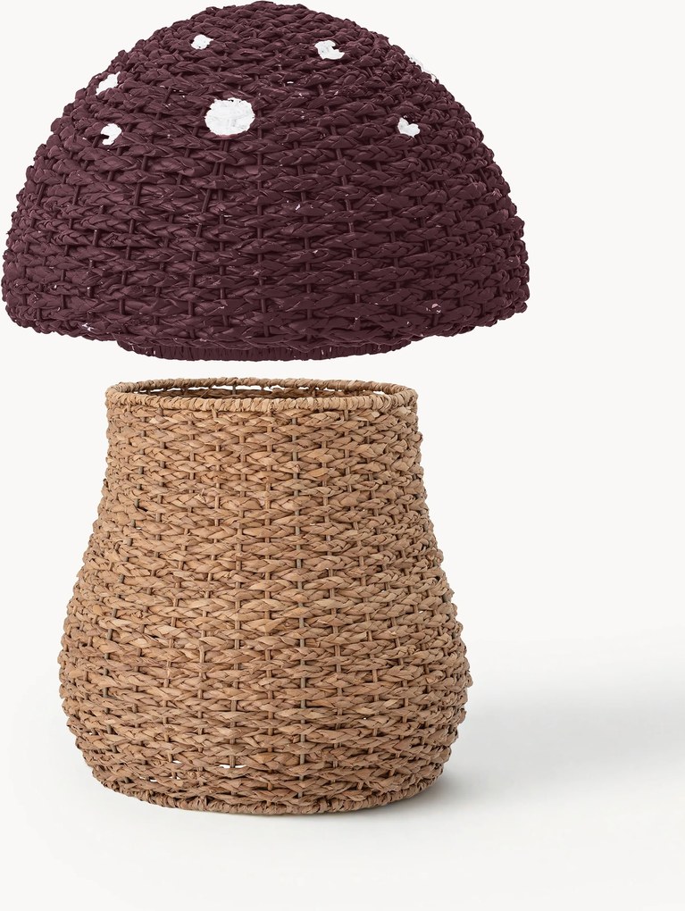 Ručne vyrobený úložný kôš s vrchnákom Corintha