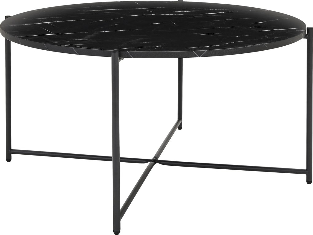 XXXLutz KONFERENČNÝ STOLÍK, antracitová, kov, kompozitné drevo, 83/83/40 cm MID.YOU - Stolíky do obývačky - 002798019702
