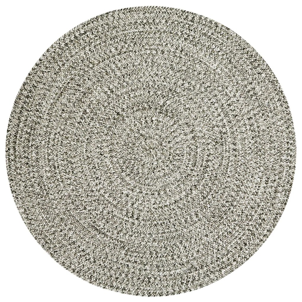 NORTHRUGS - Hanse Home koberce Kusový koberec Braided 105552 Melange kruh – na von aj na doma - 150x150 (priemer) kruh cm