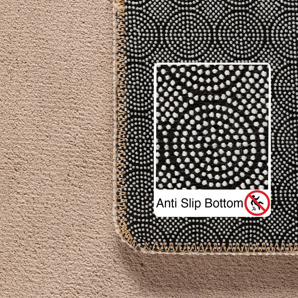 Kusový koberec Sky 5400 Beige, 140x200, béžová, obývacia izba, Ayyildiz