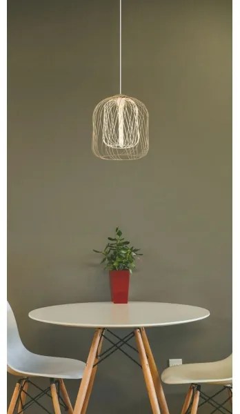 Globo 15965H1 - Luster na lanku DICHTI 1xE27/40W/230V priemer 35 cm