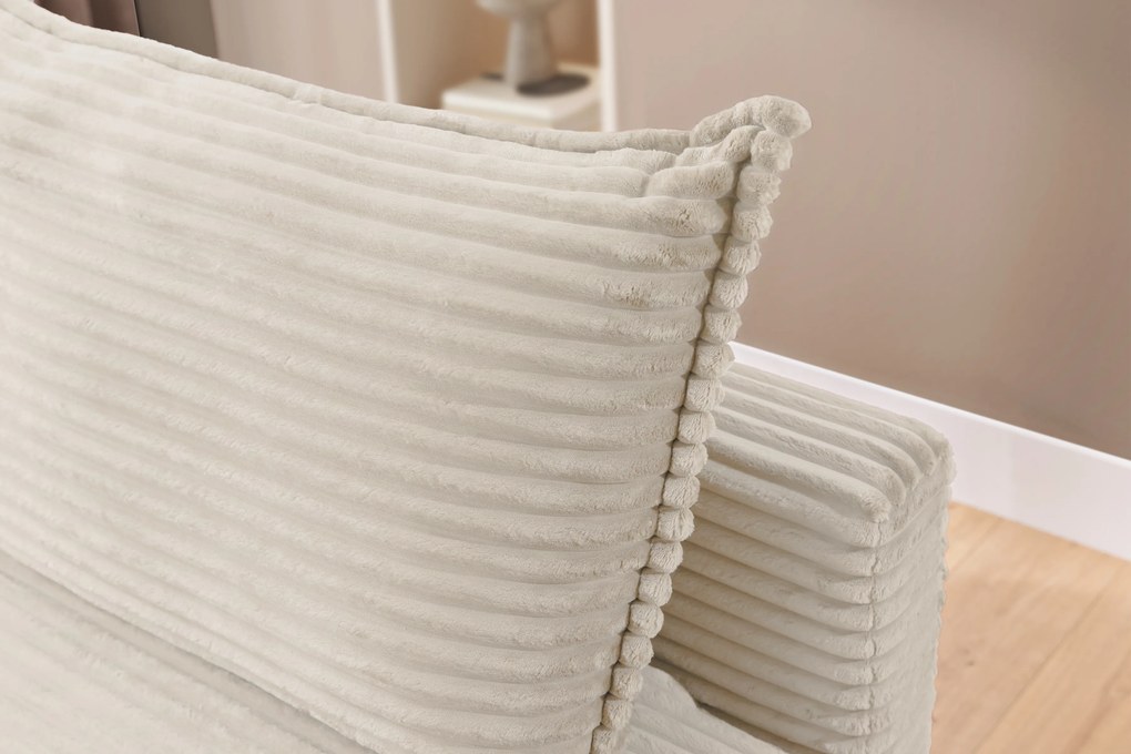 Pohovka rozkladana Firioza S vnútorným úložným priestorom- béžový plusz Tilia 03