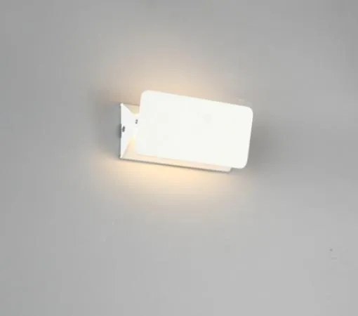 ACA Lighting LED nástenné dekoratívne svietidlo PYRAMID 10W/230V/3000K/900Lm/IP20, biele