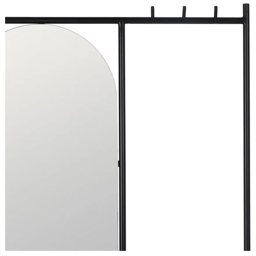 Nástenné zrkadlo s vešiakom 70x160,5 cm – Ixia