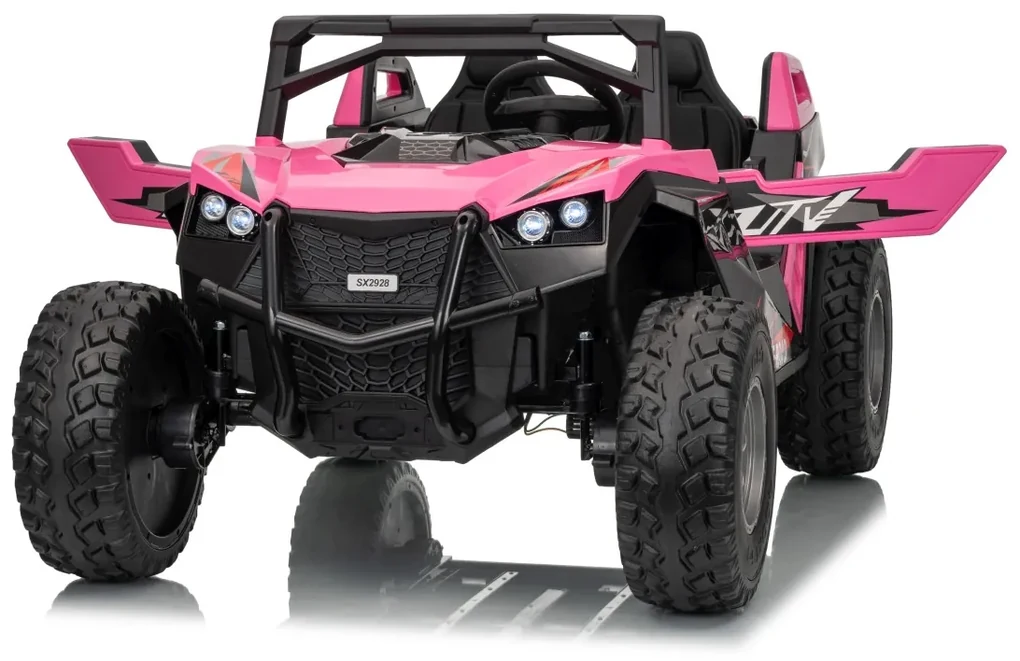 Monster Ruzovy Elektrická bugina Buggy RTR Monster Speed 4x4 – ružový | BIANO