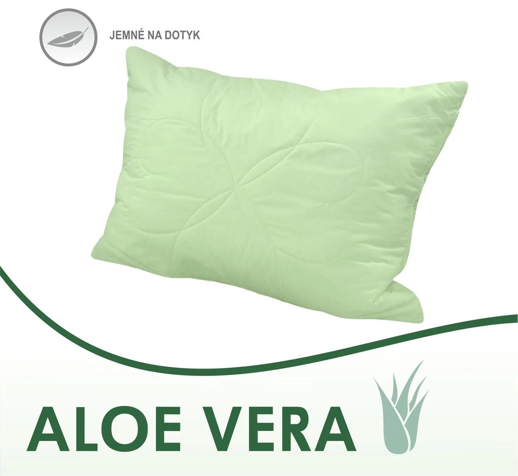 Vankúš Aloe Vera Green | 50x70 cm