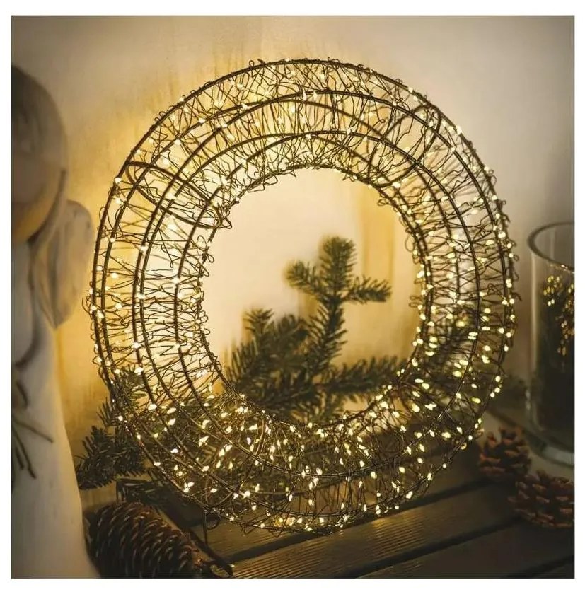 LED Vianočná dekorácia 480xLED/230V pr. 38 cm