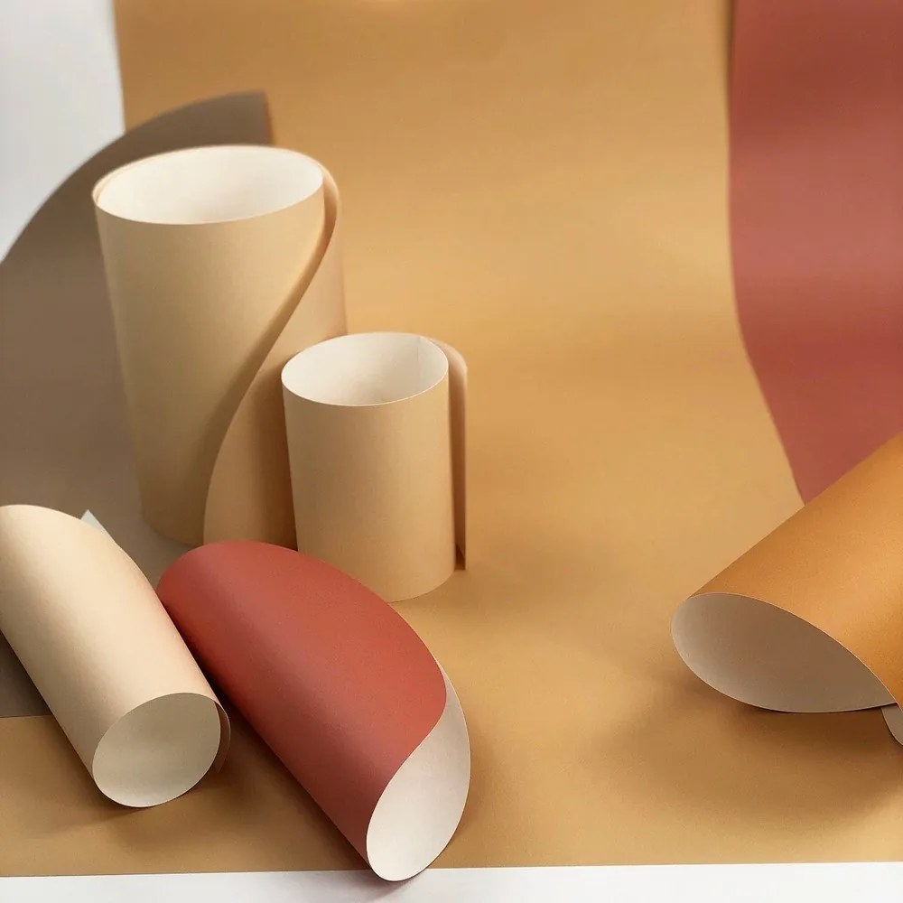 Samolepka na stenu 90x185 cm Abstract Sunset – Ambiance