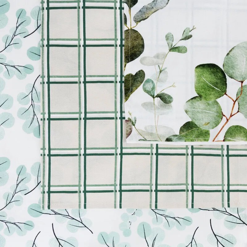 Dekorstudio Sada 3-dielných kuchynských utierok CLOVER 50 x 70 cm
