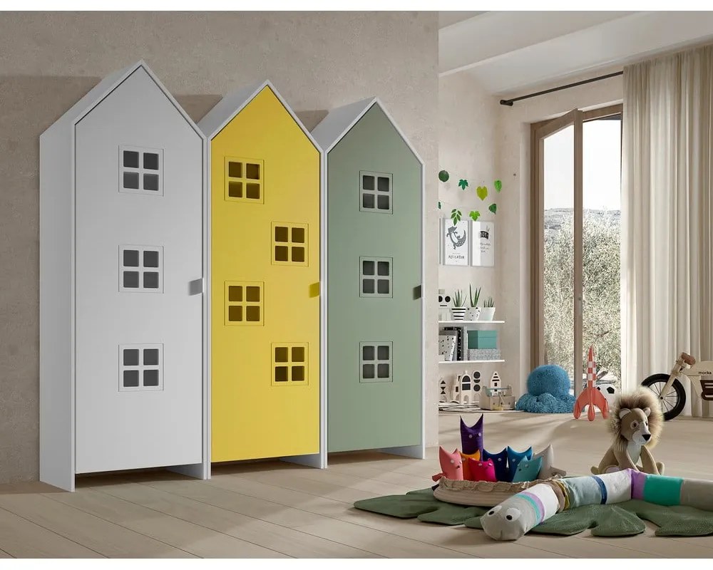 Detská šatníková skriňa 173x171,5 cm CASAMI BRUGES – Vipack