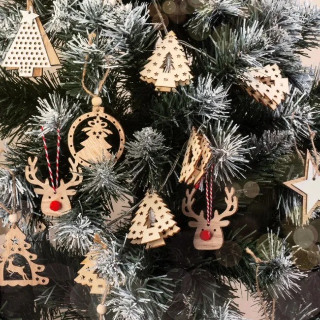 Vianočné ozdoby 311366 MIX (8 ks)