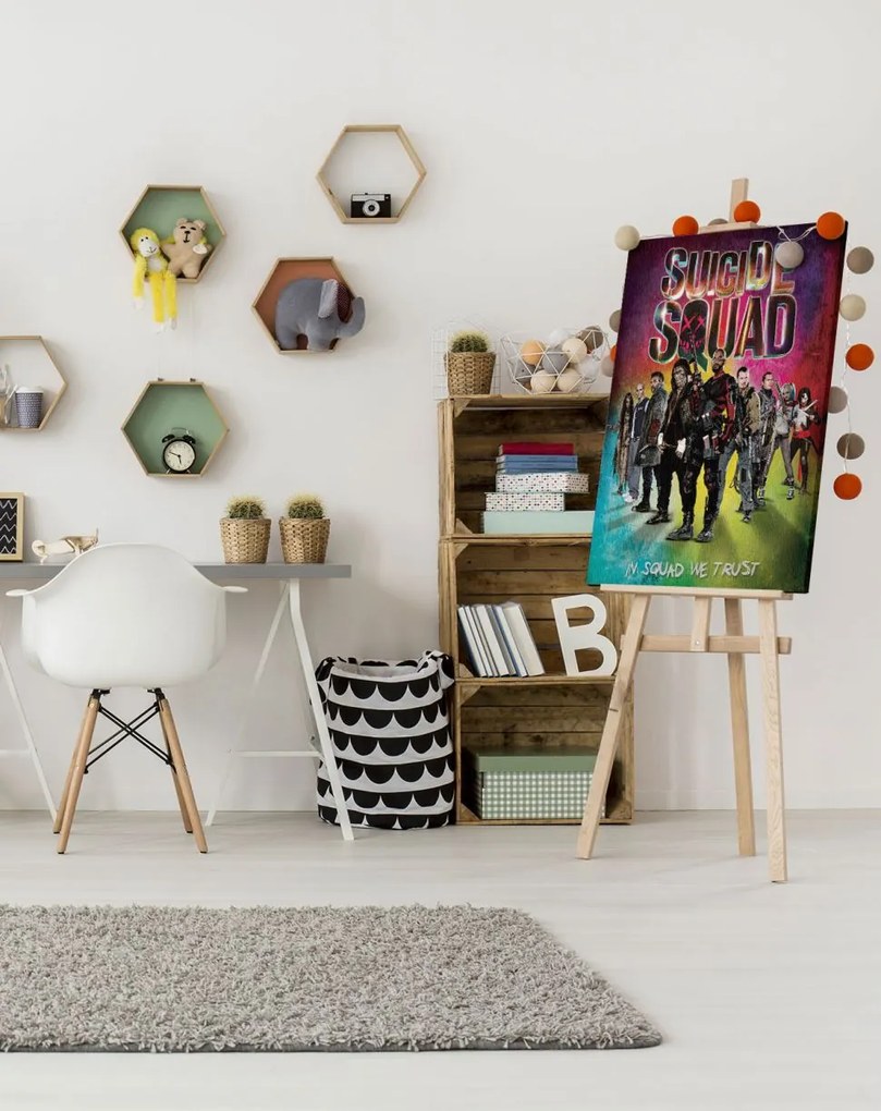 Art Group Obraz na plátne DC Comics Suicide Squad (Neon) Rozmery: 60 x 80 cm