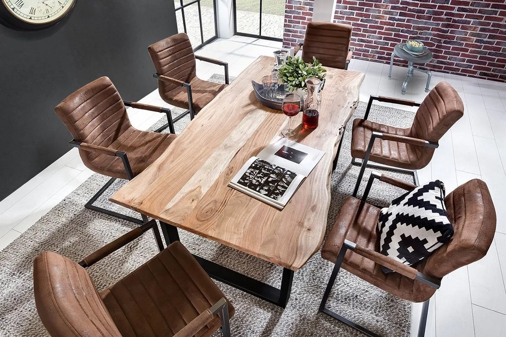 Jedálenský stôl TABLES & BENCHES CURVE RECTANGLE 240 × 100 × 78 cm rozmer stola v závislosti na zvolenom variante SIT MÖBEL