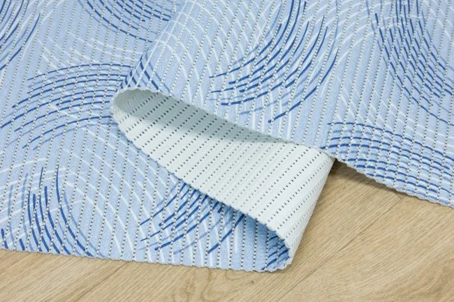 Kúpelňová penová rohož 88A modrá