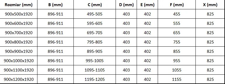 Mexen Lima sprchovací kút 90x100cm, 6mm sklo, chrómový profil-šedé sklo, 856-090-100-01-40