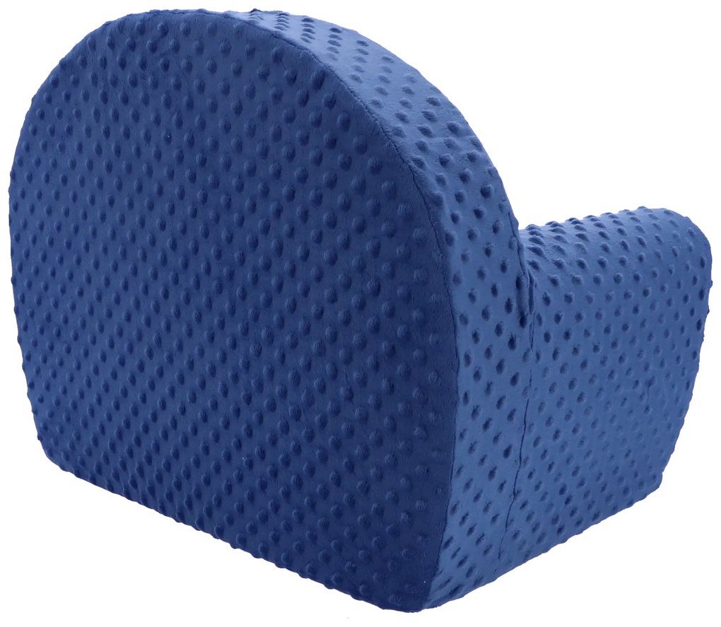 Detské kresielko MINKY - tmavo modré