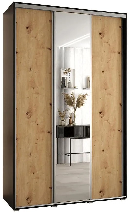 Skriňa 45 Canaris 3 150 čierna/artisan/silver