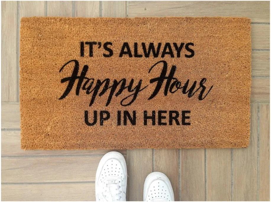 Rohožka Doormat Happy Hour, 70 × 40 cm