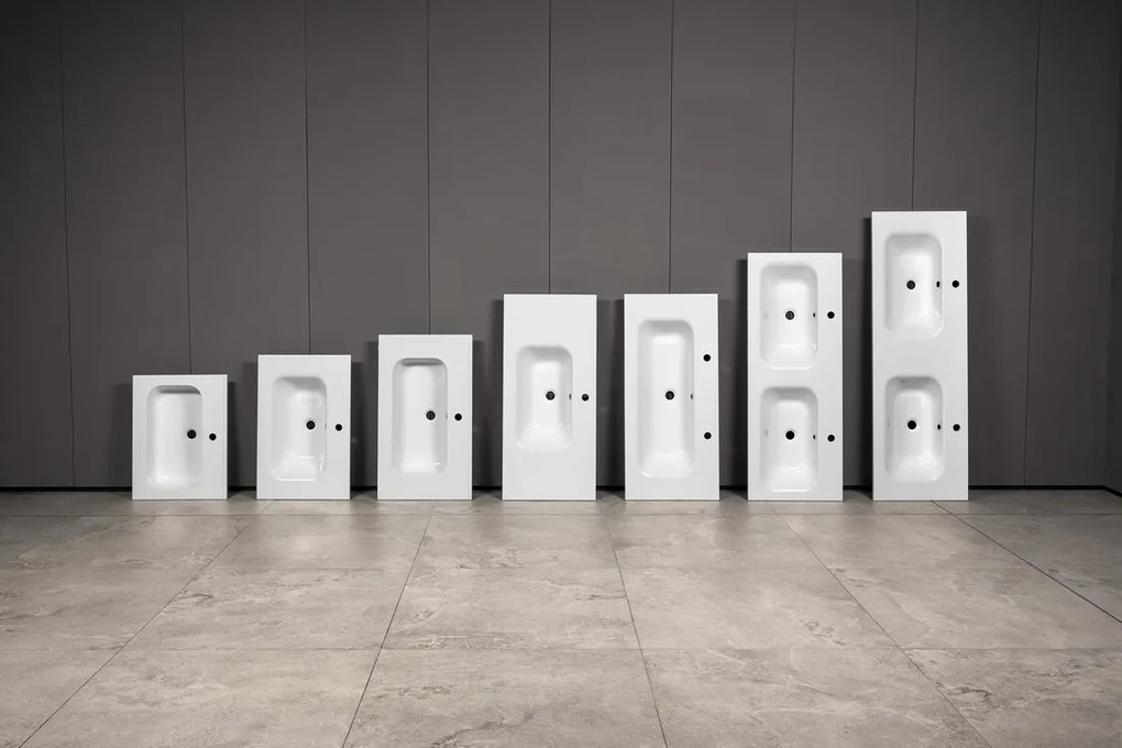 Sapho Sapho, CIRASA STRIP umývadlová skrinka 118,4x64x46cm, dub alabama, CR121-2322-21