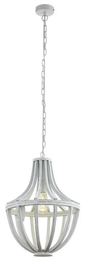 Eglo 33061 - Luster na reťazi KINROSS 1xE27/60W/230V