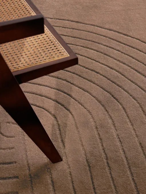 Koberec ARCURA béžový kruh