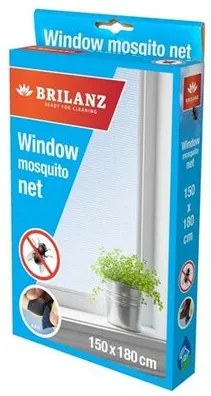 47/5000 BRILANZ Sieť do okna 150 x 180 cm s páskou 6,6 m