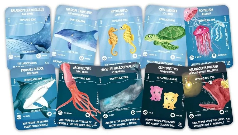 Hape Puzzle - Život v oceáne, dĺžka 1,5 m