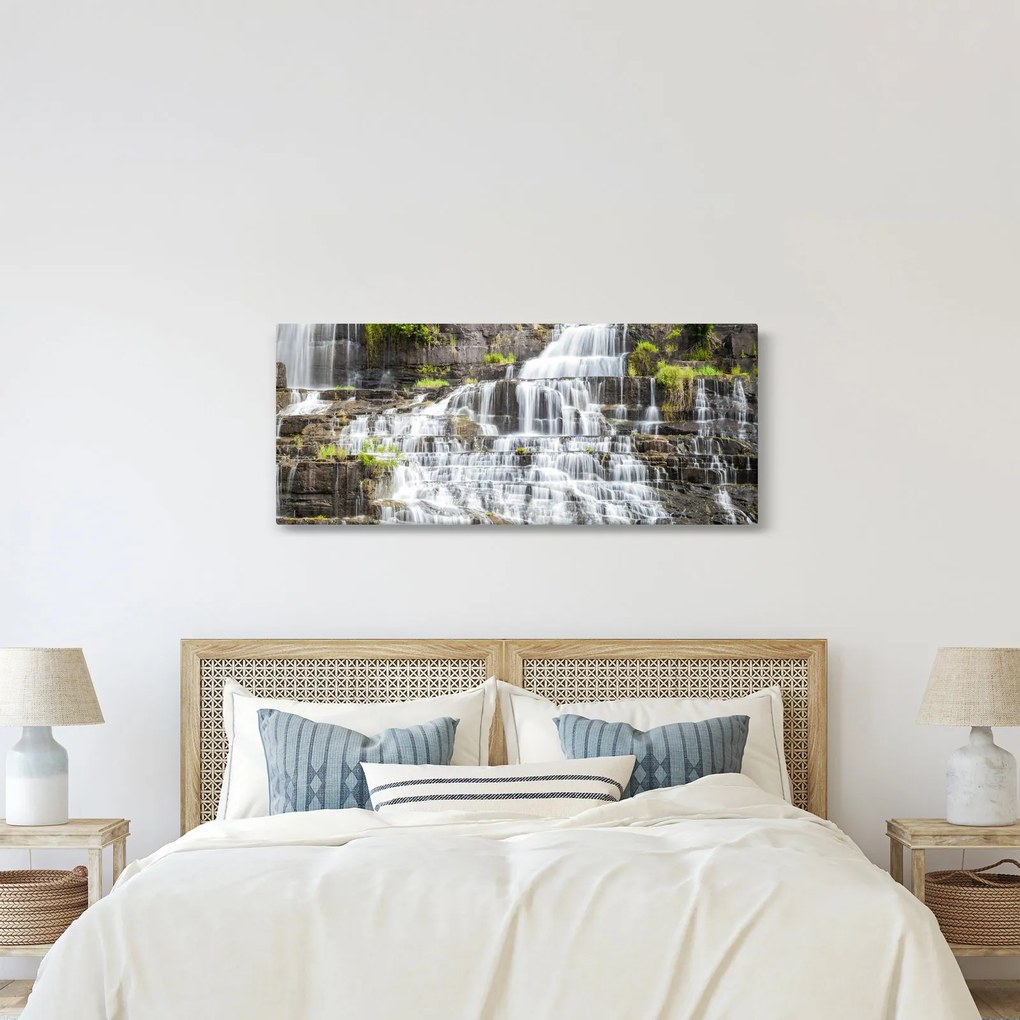 Obraz - Vodopád (120x50 cm)