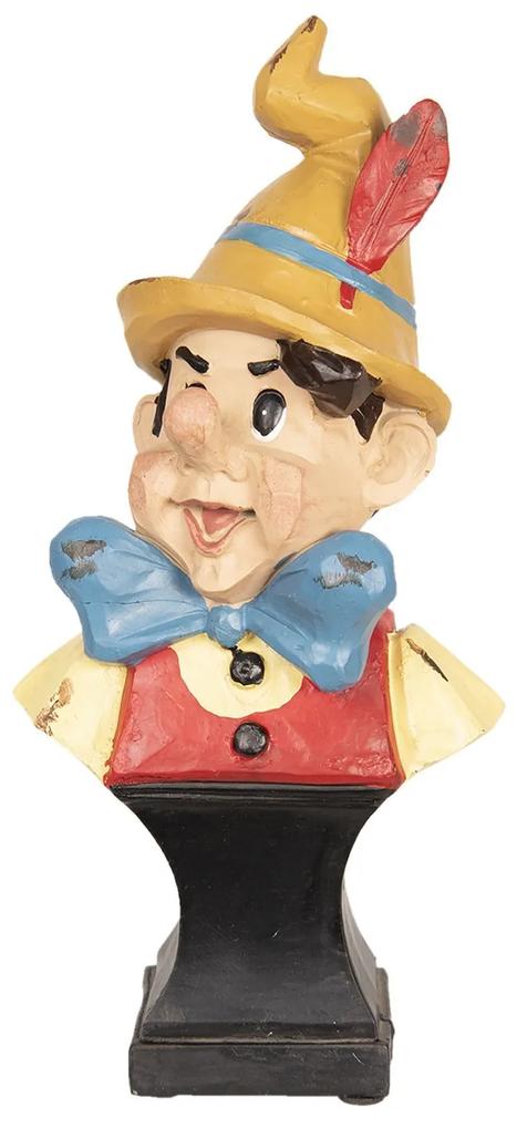 Dekoratívne soška Pinocchio - 11 * 8 * 24 cm
