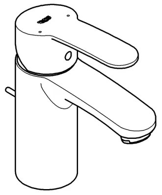 GROHE 3355220E - Umývadlová batéria EUROSTYLE COSMOPOLITAN lesklý chróm