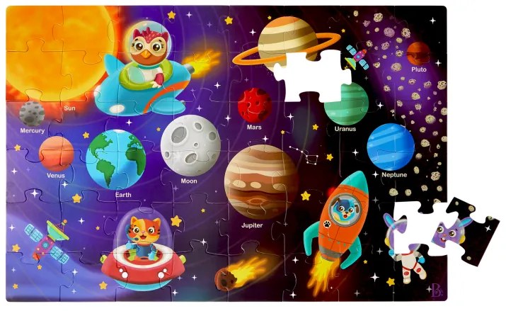 Puzzle maxi 48 ks Slnečná sústava