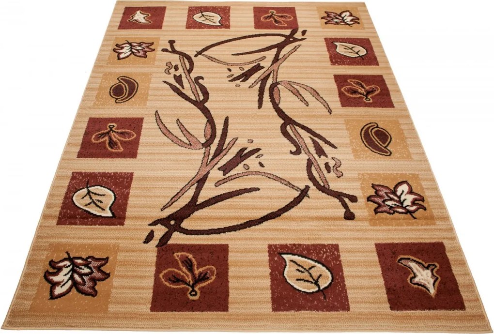 TA Koberec 7157B SVETLO BÉŽOVÝ ATLAS PP Rozmer: 200x300 cm