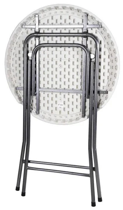 Párty stolík BISTRO skladací vrátane elastického poťahu