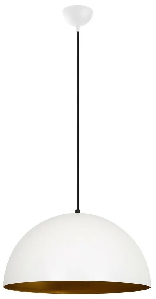 Závesný lustr Mini Sivani - MR - 719, biela-zlatá