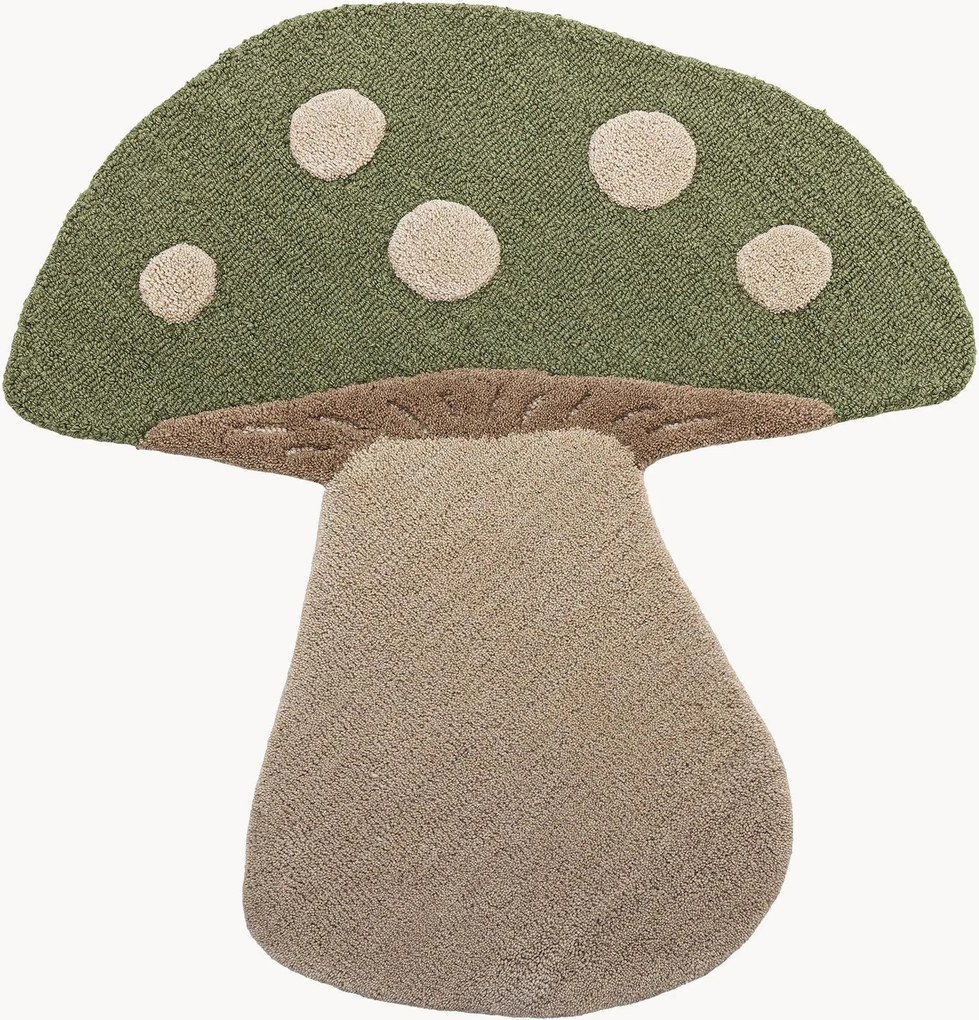 Detský vlnený koberec Mushroom