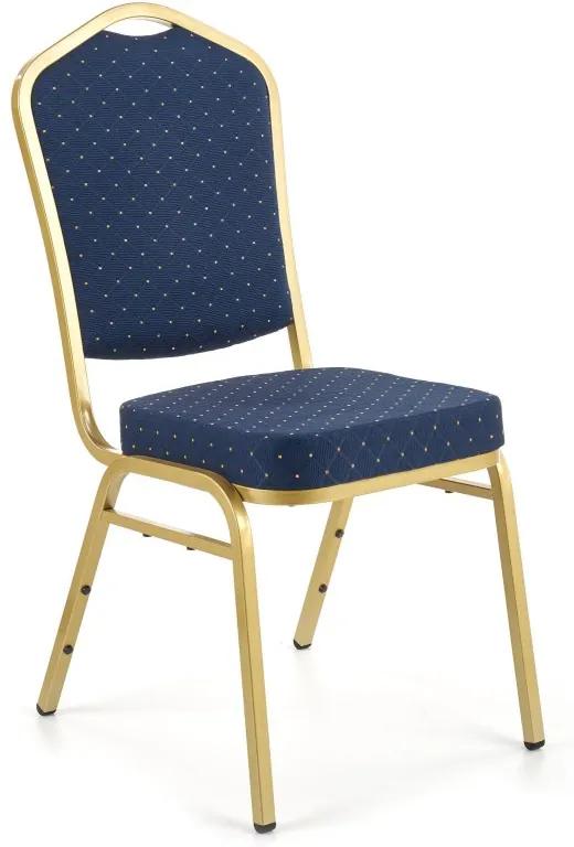 Jedálenská stolička K66 Halmar modrá