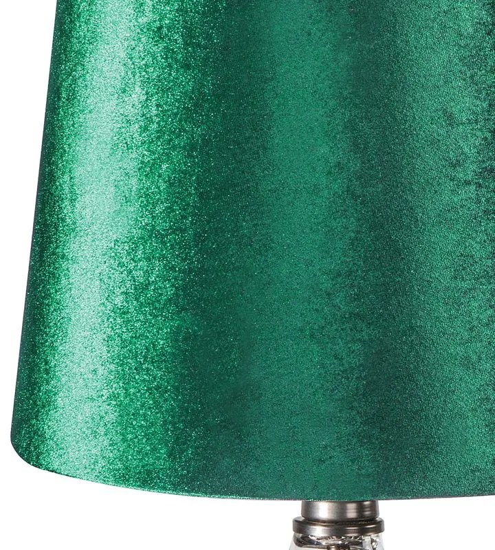 LAMPA JOY 25X25X40 CM SMARAGDOVÁ