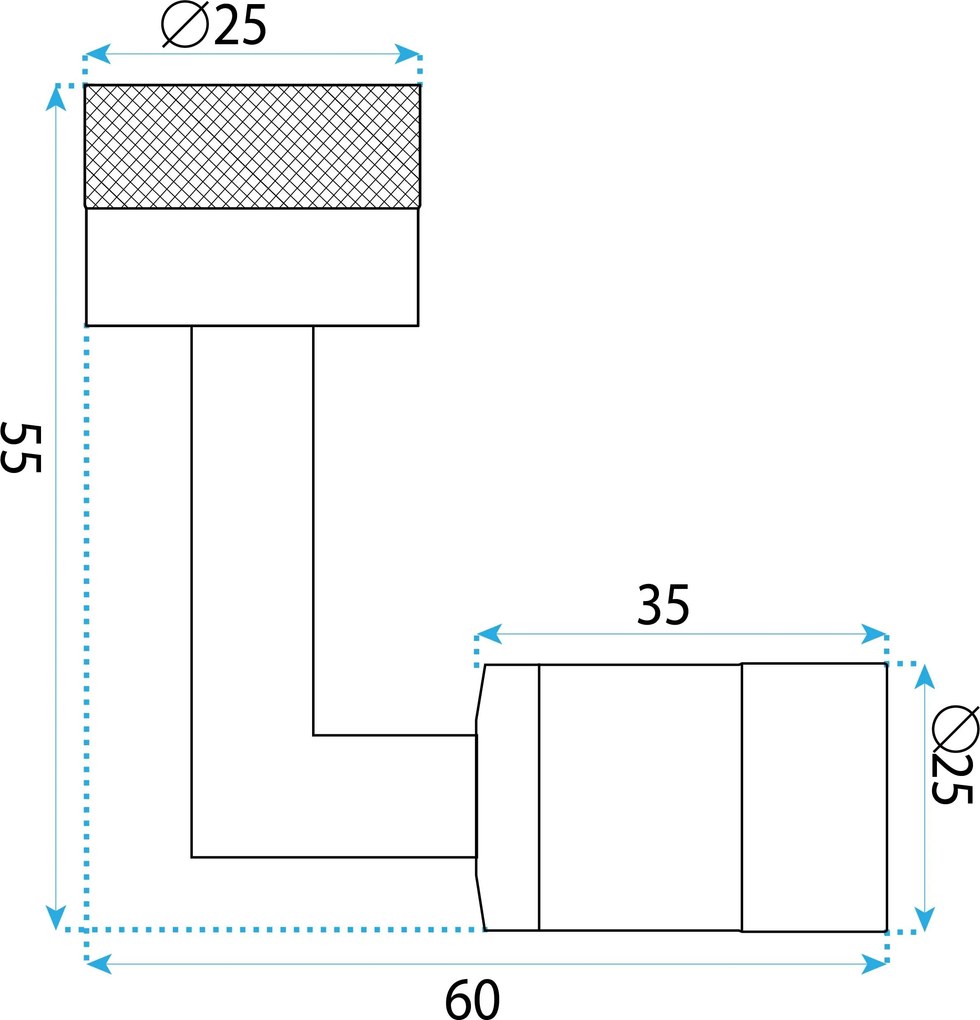 Rea Colt, otočný nastaviteľný perlátor, chrómová, REA-B0132