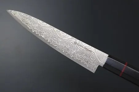 nůž Petty 135 mm Kanetsune Damascus "Namishibuki" series