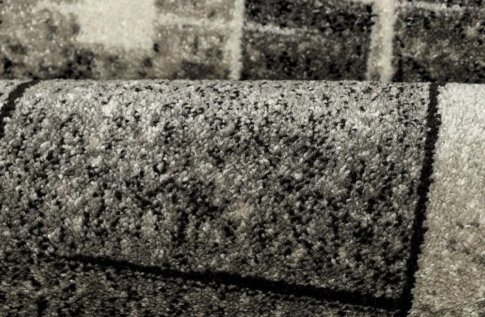 B-line, Kusový koberec Phoenix 3024-244, 120x170, šedá, chodba / predsieň