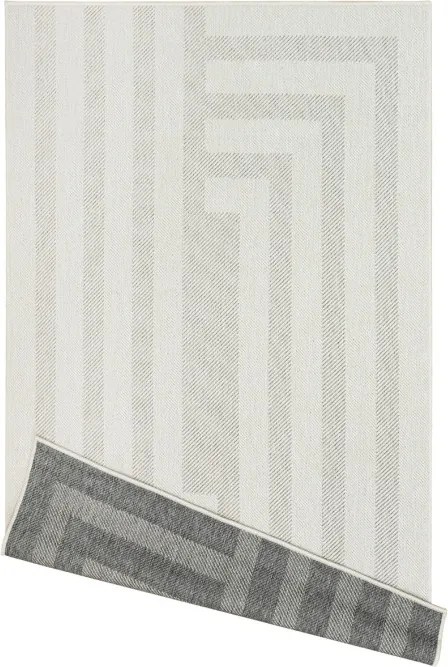 Obojstranný koberec BRUSSELS 205852/10030 sivý / krémový